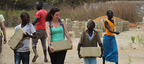Volunteer building projects Africa